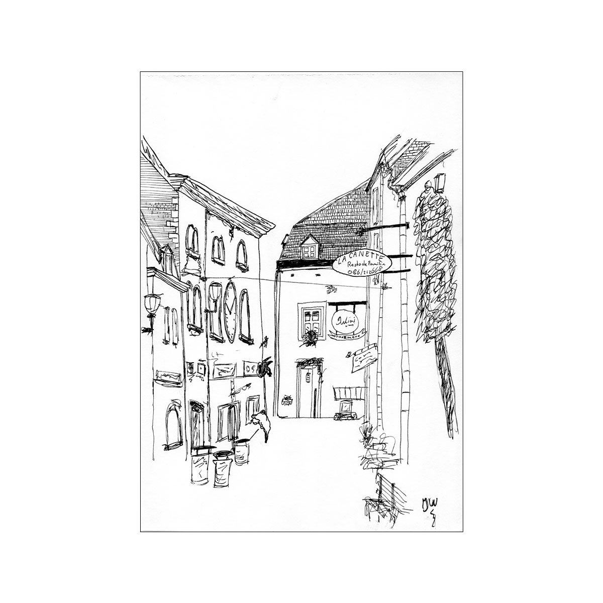 Street in Durbuy