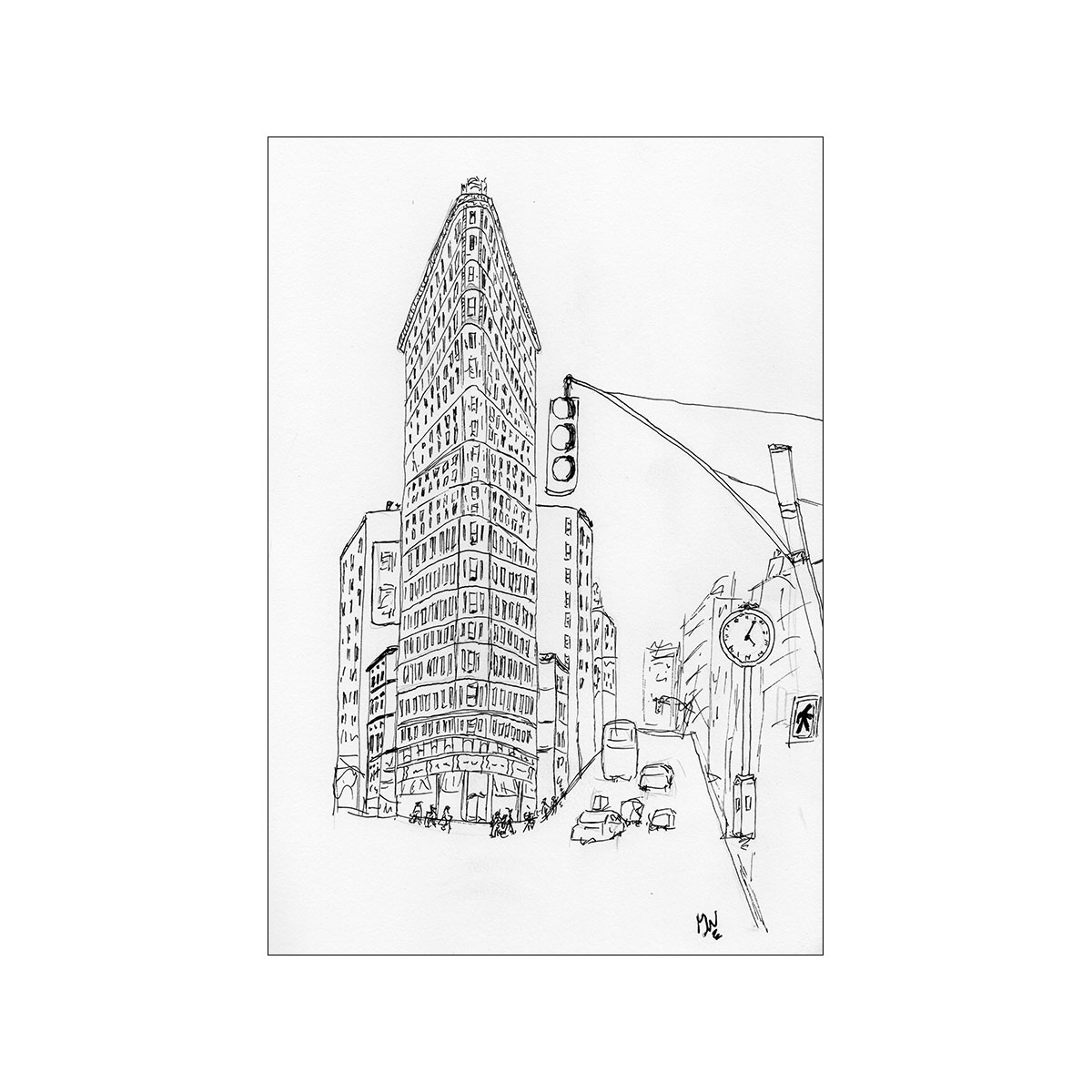 Flatiron Building in New York