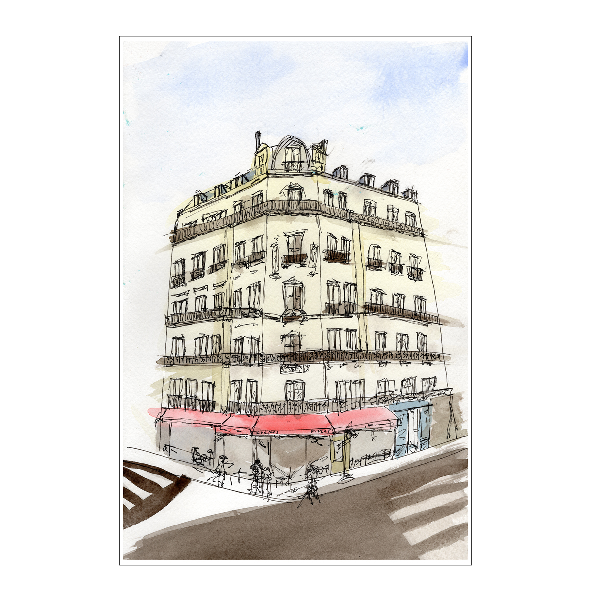 Restaurant, Crepes, Paris